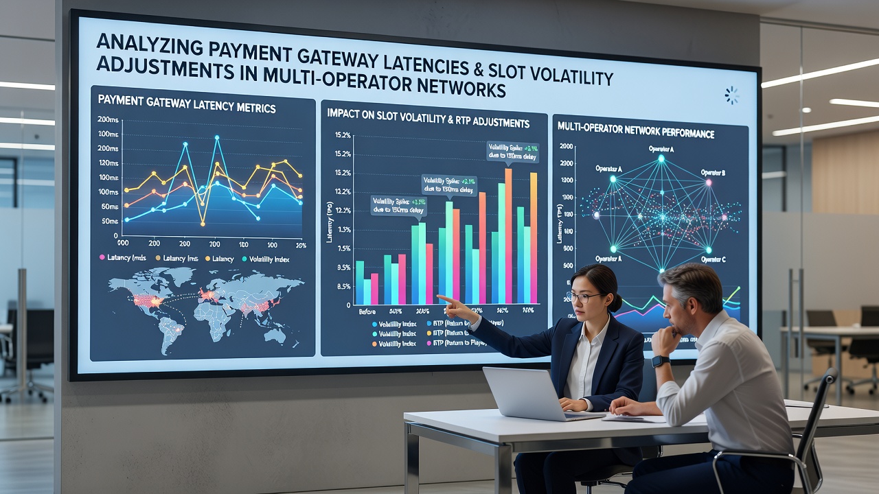 Chart displaying latency versus volatility adjustment correlations across sample multi-operator networks in 2026